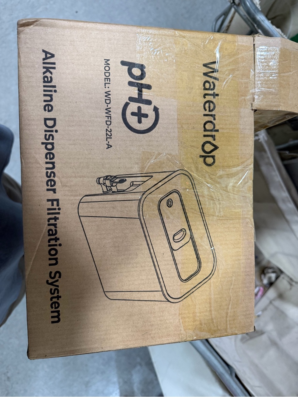 Alkaline Dispenser Filtration System brand new